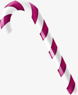 紫色圣诞节拐杖糖果素材