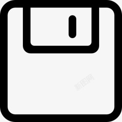 软盘接口保存按钮界面符号概述软盘图标高清图片