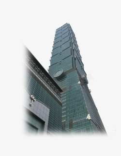 建筑物玻璃台湾台北标志高清图片