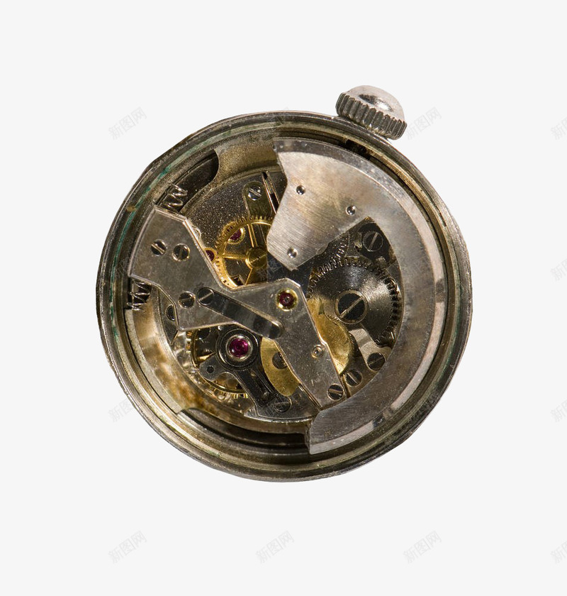 手表内部齿轮零件png免抠素材_新图网 https://ixintu.com 内部机械 手表 手表齿轮 机械 金属 零件 齿轮