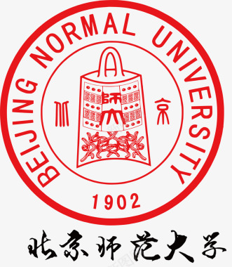 北京师范大学logo矢量图图标图标