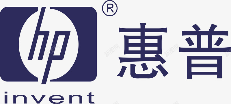 惠普logo矢量图图标ai_新图网 https://ixintu.com 企业LOGO标志矢量 企业商标 图标 惠普logo 标志 标志图集 标识 矢量图
