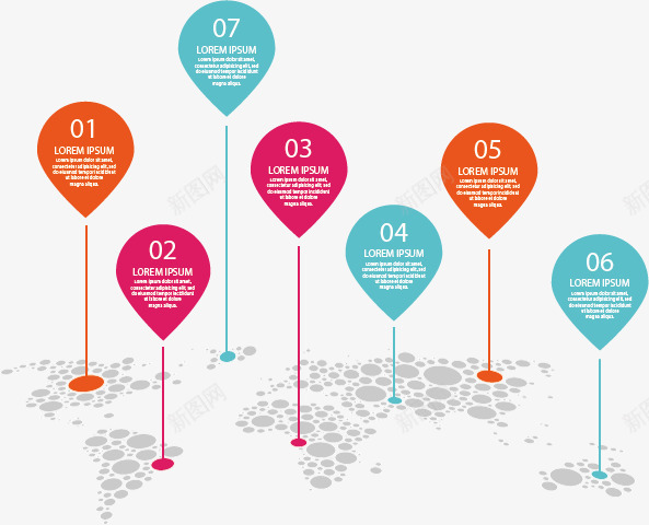 世界地图信息表png免抠素材_新图网 https://ixintu.com PPT 信息表 图表 数据表