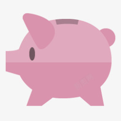 猪猪存钱罐素材
