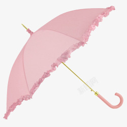 粉色漂亮雨伞素材