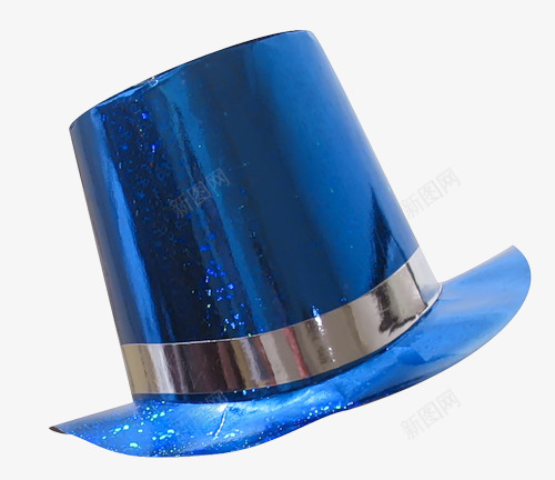 漂亮的蓝色帽子png免抠素材_新图网 https://ixintu.com 帽子 蓝色 魔术师 魔术帽