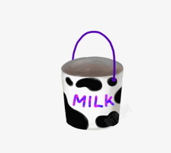 牛奶桶png牛奶桶高清图片
