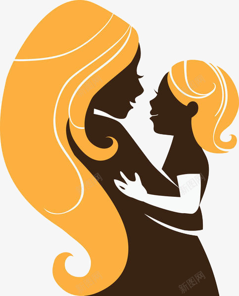 母亲抱着女儿手绘插画png免抠素材_新图网 https://ixintu.com 儿童 女孩 婴儿 时髦女人 母亲 母亲抱着女儿手绘插画 母亲节 漂亮
