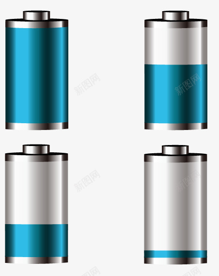 透明电池矢量图图标ai_新图网 https://ixintu.com 图标 标志 标识 水晶电池 电池图标 透明电池 矢量图