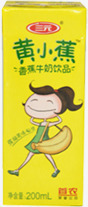 黄色卡通黄小蕉香蕉牛奶png免抠素材_新图网 https://ixintu.com 卡通 牛奶 香蕉 黄色