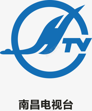 南昌电视台logo矢量图图标图标