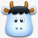 cow记得吗牛奶牛卡通动物记住奶牛高清图片