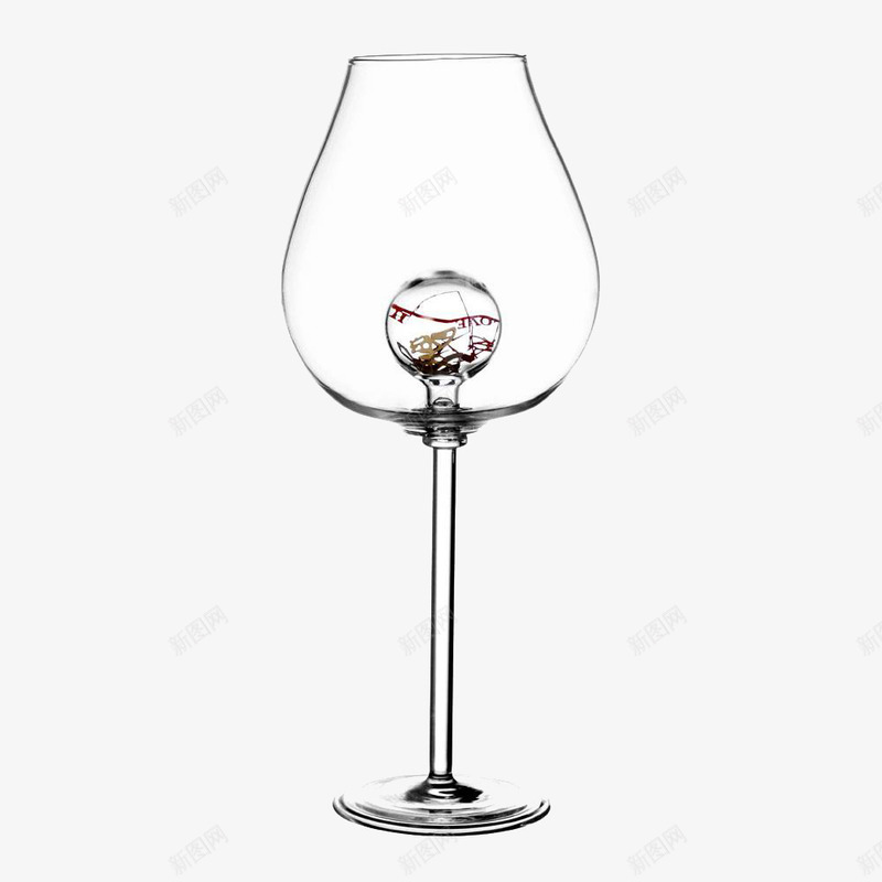 好看的透明酒杯png免抠素材_新图网 https://ixintu.com 玻璃材质 玻璃酒杯 红酒杯 透明红酒杯 高脚杯