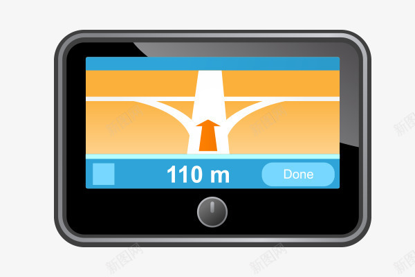 导航机图标png_新图网 https://ixintu.com GPS防盗 图标设计 汽车用品 跟踪
