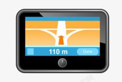 GPS防盗导航机图标高清图片