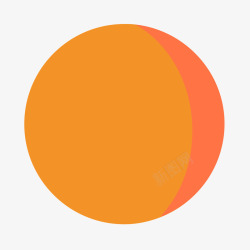 橙色的圆球素材