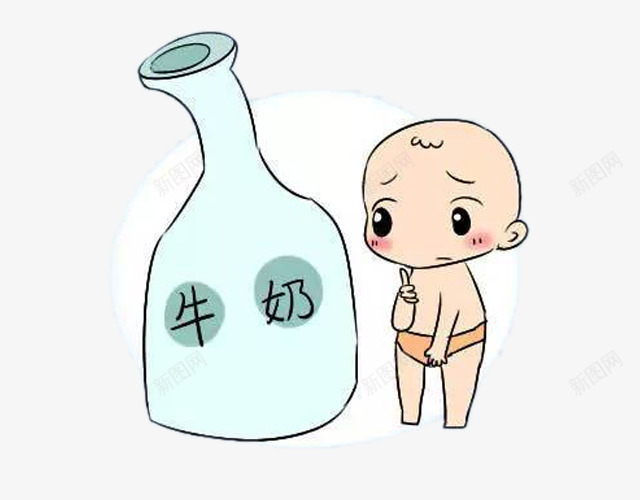 宝宝喝牛奶png免抠素材_新图网 https://ixintu.com 可爱 喝奶 婴儿 孩子 宝宝 宝宝喝奶 宝贝 牛奶