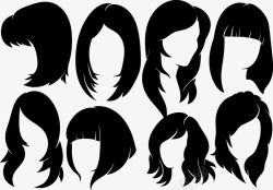 个性发型个性发型矢量图高清图片
