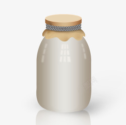 清新奶壶儿童奶瓶牛奶瓶装高清图片