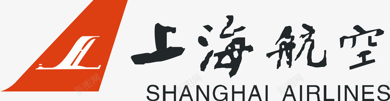 上海航空logo矢量图图标图标