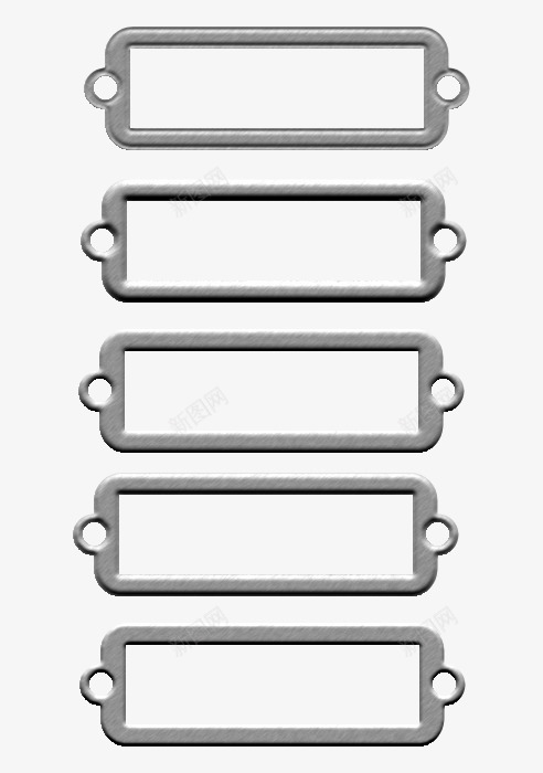 金属固定框png免抠素材_新图网 https://ixintu.com 各种大小的金色框 固定框 框 金属框