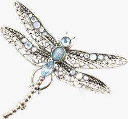 金属漂亮蜻蜓装饰品素材