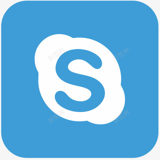 标志标识SSkype社交网络图标png_新图网 https://ixintu.com Logo S Skype logotype s skype 标志 标识
