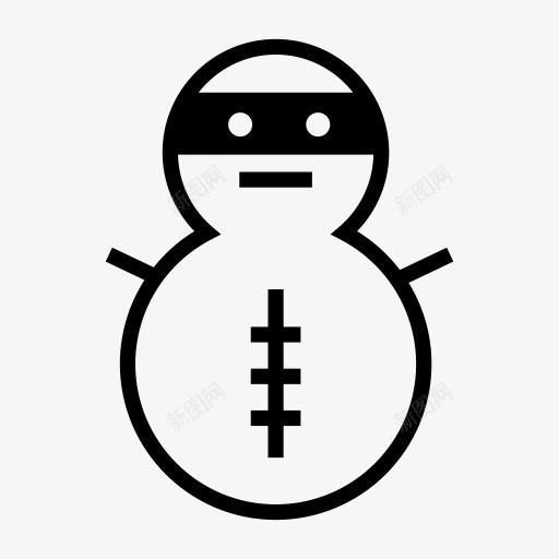 antichristmas雪雪图标png_新图网 https://ixintu.com Antichristmas antichristmas snow snowman thief winter 冬天 小偷 雪 雪人