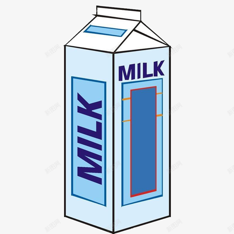 牛奶盒手绘卡通png免抠素材_新图网 https://ixintu.com 乳制品 包装盒 卡通手绘 手绘卡通 手绘牛奶盒 牛奶 牛奶包装 盒子 简易牛奶盒