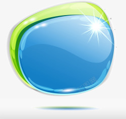水晶气泡水晶质感球矢量图高清图片