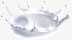 牛奶溅牛奶白色素材