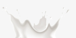 白色牛奶液体卡通素材