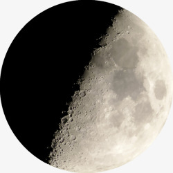 透明虚影背景月球高清图片