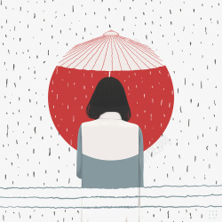 小清新手绘插画素材