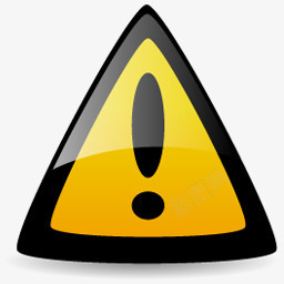 三角形警告标识图标png_新图网 https://ixintu.com alert 叹号 告警 警告
