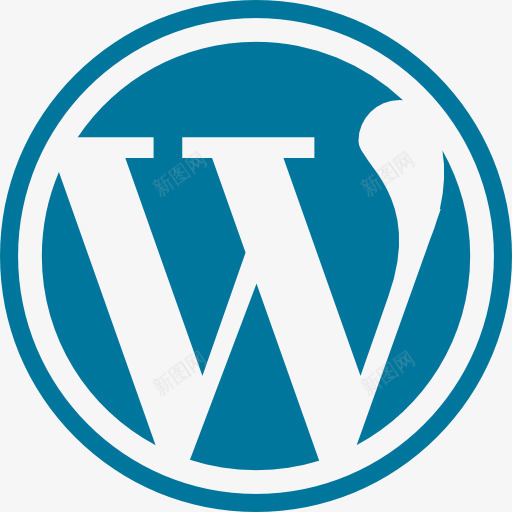 WordPress图标png_新图网 https://ixintu.com WordPress 博客 品牌 品牌和标志 标志 标识 社交媒体 社交网络