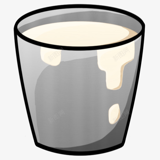 桶牛奶minecrafticons图标png_新图网 https://ixintu.com Bucket Milk Png 桶 牛奶