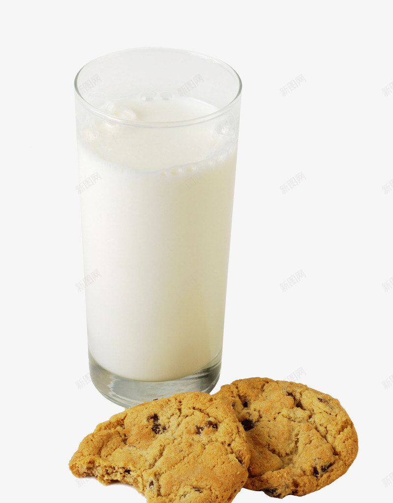 白色牛奶早餐曲奇饼png免抠素材_新图网 https://ixintu.com 曲奇饼 杯装牛奶 牛奶 白色 营养早餐 营养饮品 饮料 饼干
