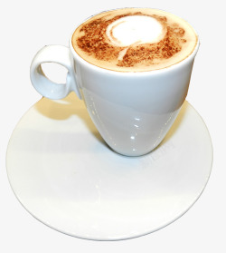 咖啡冲泡牛奶咖啡高清图片