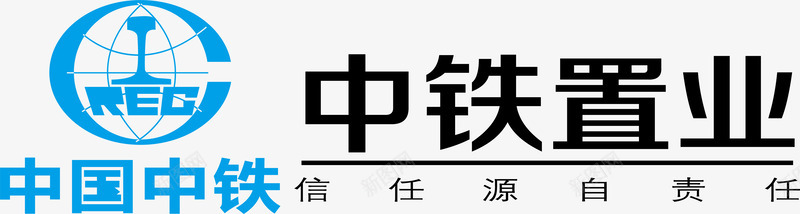 中铁置业logo矢量图图标图标