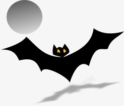 黑夜的蝙蝠素材