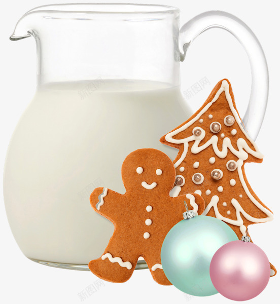 2017玻璃牛奶壶png免抠素材_新图网 https://ixintu.com 牛奶 牛奶壶 玻璃壶 饼干