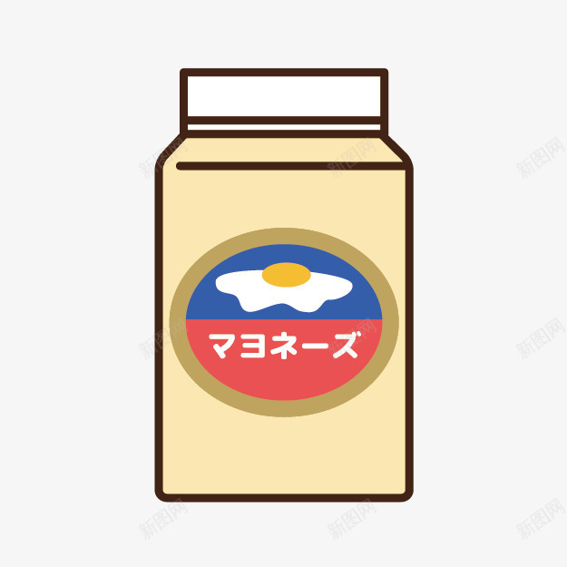 卡通调味料png免抠素材_新图网 https://ixintu.com 卡通调味料 卡通调料 厨房 可爱 牛奶 调味料 调料 鸡蛋牛奶