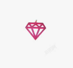 粉色亮片钻石素材