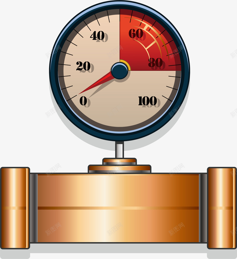 仪表金属下水管道矢量图ai免抠素材_新图网 https://ixintu.com 下水管道 下水管道疏通 包下水管道 指针 水压 水表 矢量图 金属下水管道 金属管道