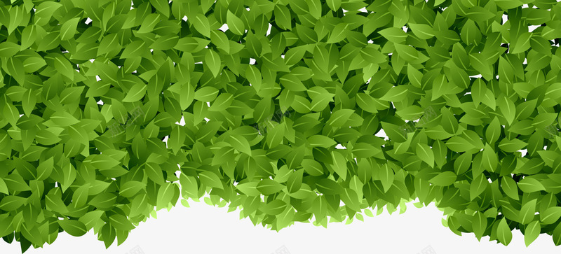 春天树叶造型个性png免抠素材_新图网 https://ixintu.com 个性 春天 树叶 设计 造型
