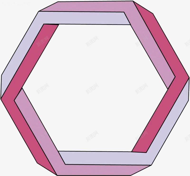 六边形立体信息图形png免抠素材_新图网 https://ixintu.com PPT图表信息 六边行 标签 演示图形