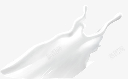 牛奶溅牛奶白色png免抠素材_新图网 https://ixintu.com 溅牛奶 牛奶 白色