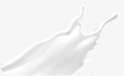 牛奶溅牛奶白色素材