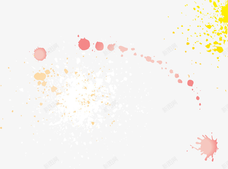 多彩颜料涂料png免抠素材_新图网 https://ixintu.com 多彩 水彩 涂料 涂鸦 清新 痕迹 颜料
